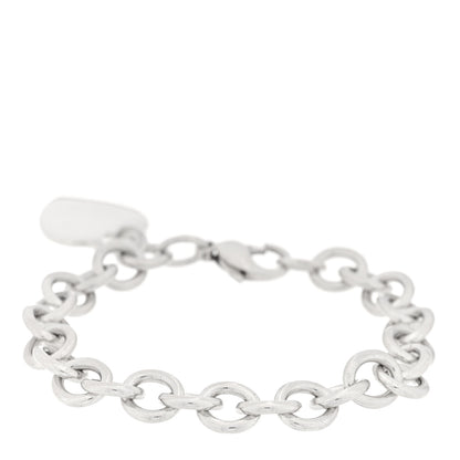 Tiffany Sterling Silver Heart Tag Charm Bracelet 2 of 4