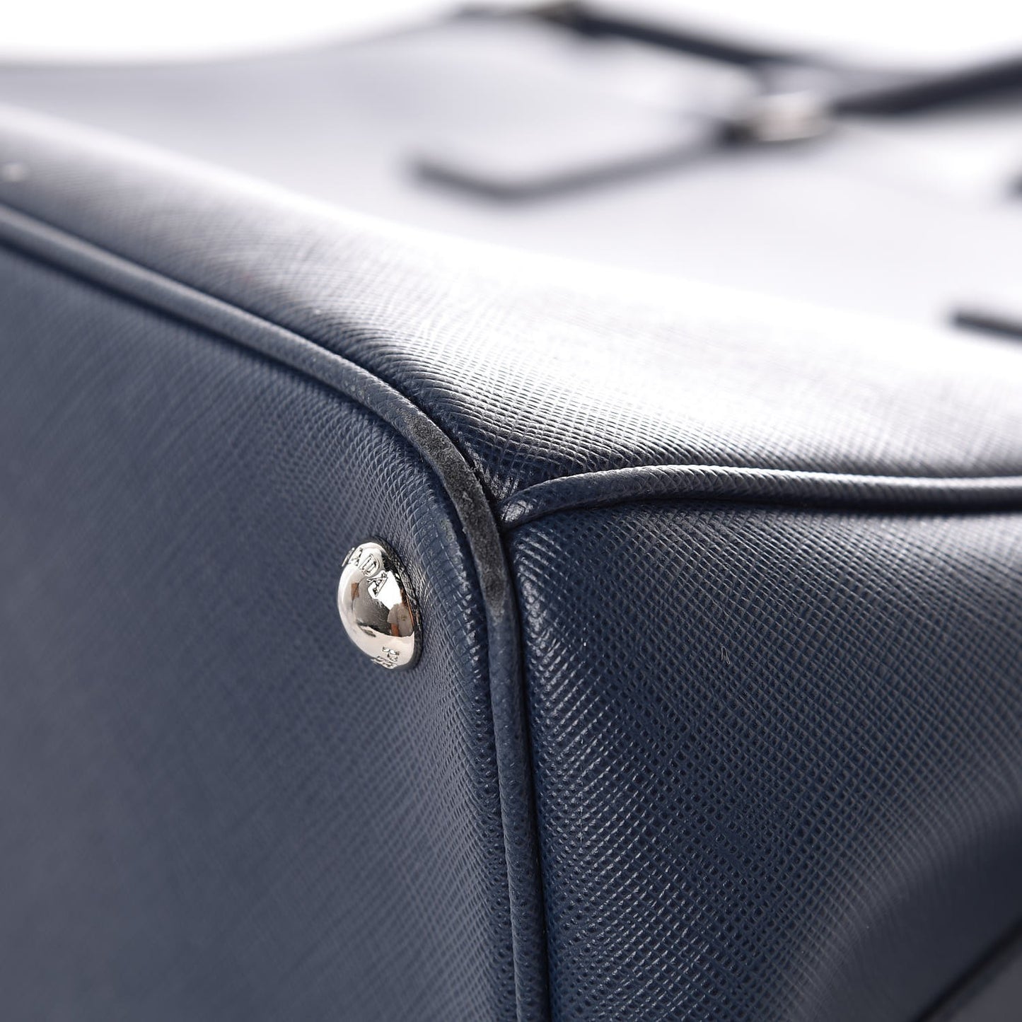 Saffiano Medium Galleria Double Zip Tote Baltico