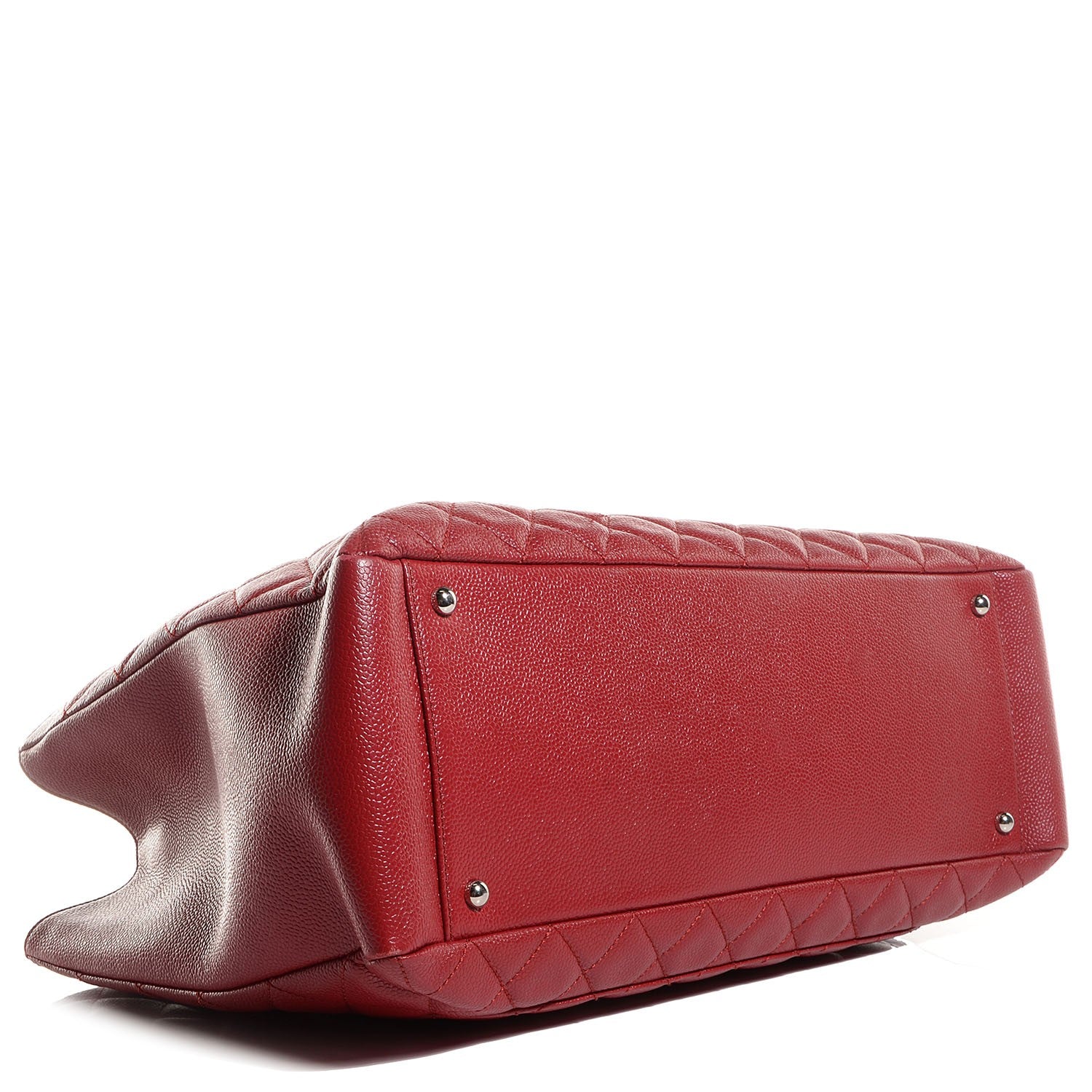Chanel Caviar XL Grand Shopping Tote GST Red 4 of 7