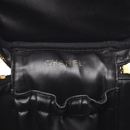 Chanel Caviar Vanity Cosmetic Case Black 6 of 11