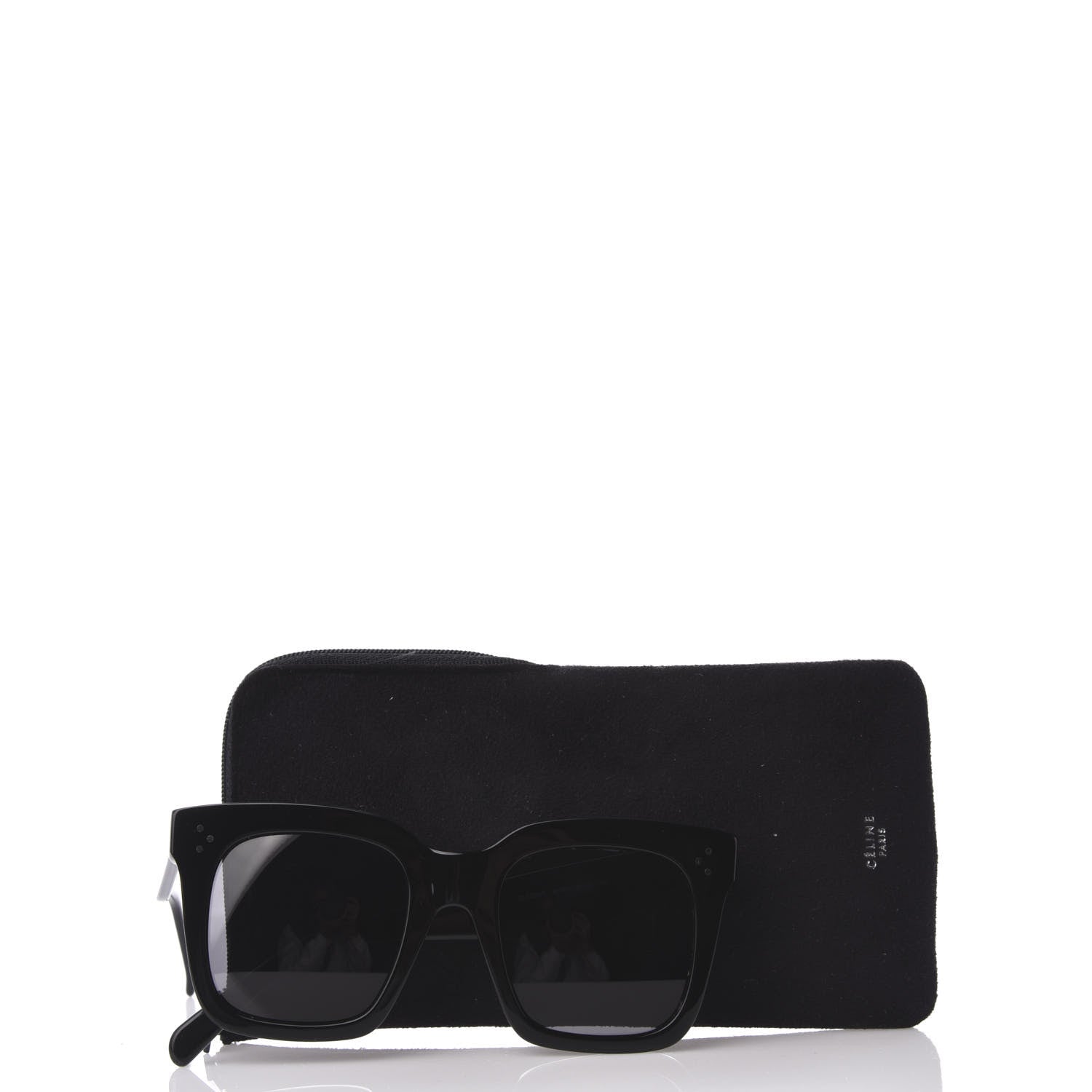 Celine Tilda Sunglasses CL 41076/S Black 7 of 7