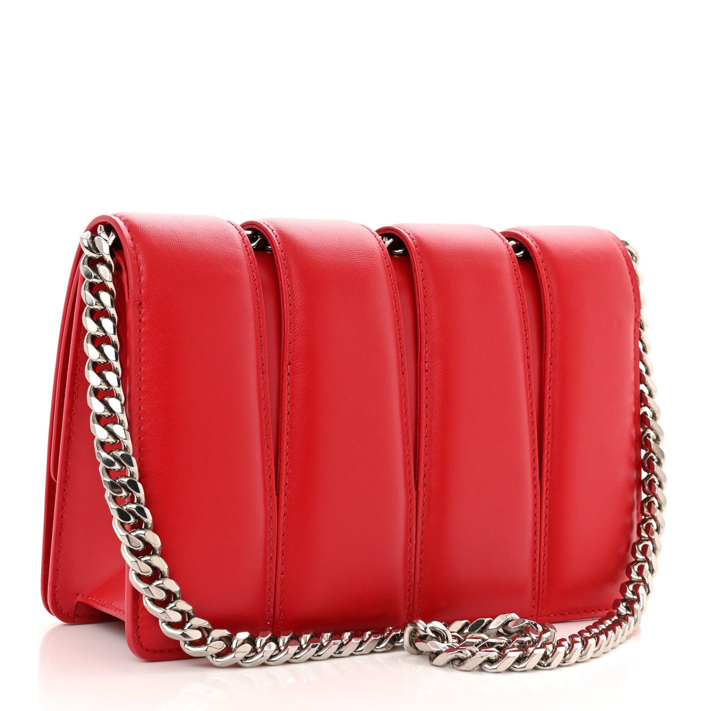 Calfskin Small Slash Bag Welsh Red