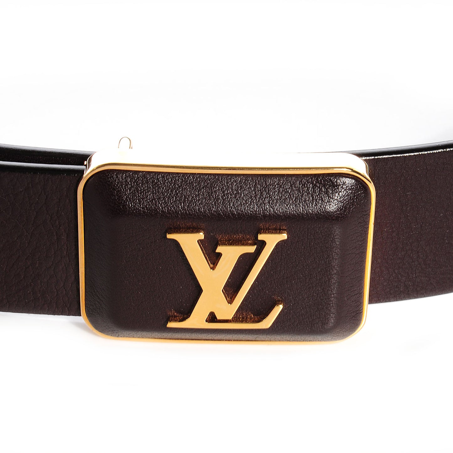 Ecrin Calfskin Belt 75 30 Burgundy