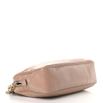 Gucci Soft Patent Small Soho Bowler Dark Cipria 3 of 15