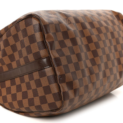 Louis Vuitton Damier Ebene Speedy Bandouliere 35 10 of 12