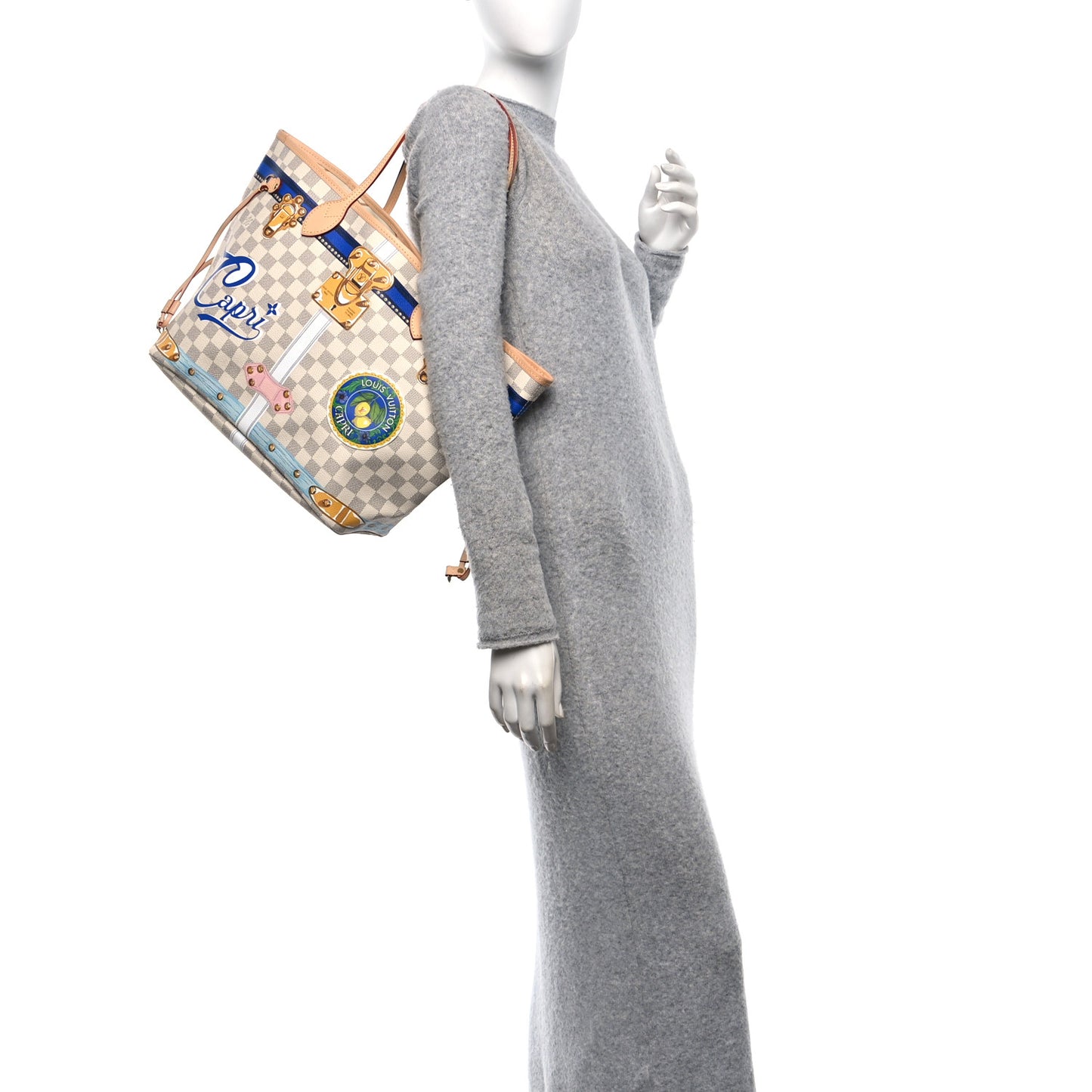 Damier Azur Summer Trunks Capri Neverfull MM