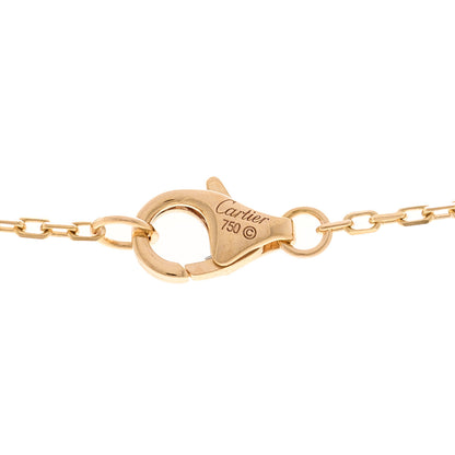 Cartier 18K Pink Yellow White Gold Diamond Trinity Heart Pendant Necklace 4 of 5