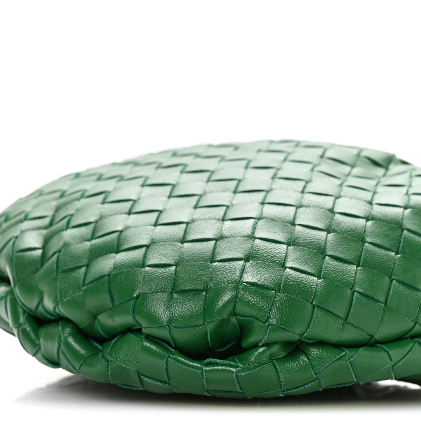 Nappa Intrecciato Mini Bulb Racing Green