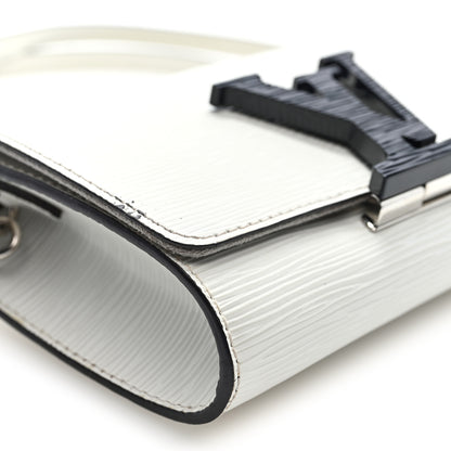 Louis Vuitton Epi Louise PM White 8 of 9
