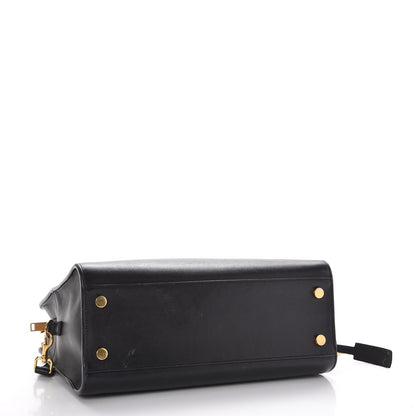 Saint Laurent Smooth Calfskin Small Cabas Monogram Black 4 of 11