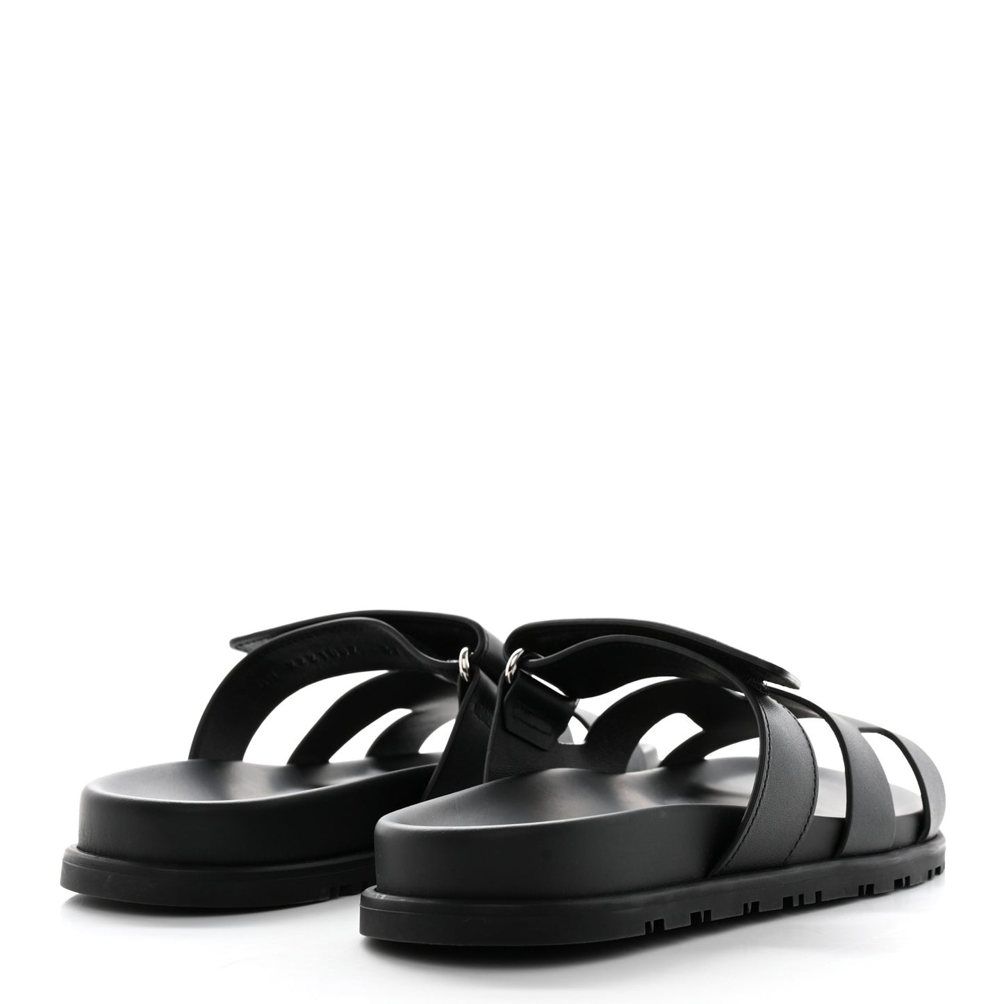Calfskin Womens Chypre Sandals 37 Black