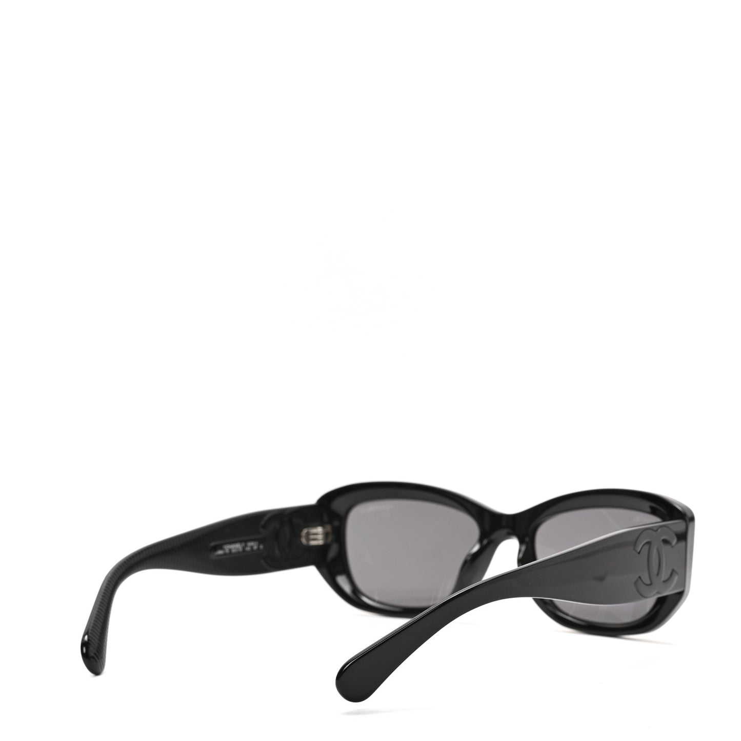 Acetate Rectangle Sunglasses 5493 Black