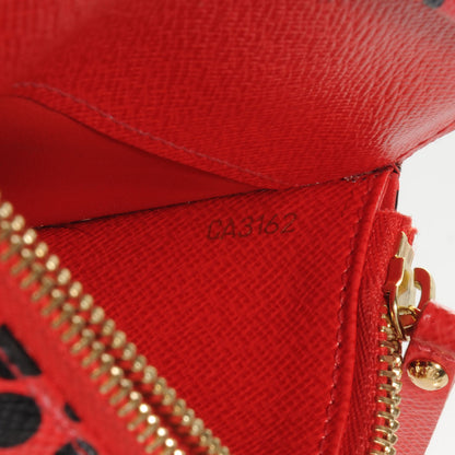Louis Vuitton Monogram Kusama Waves Insolite Wallet Red 7 of 8
