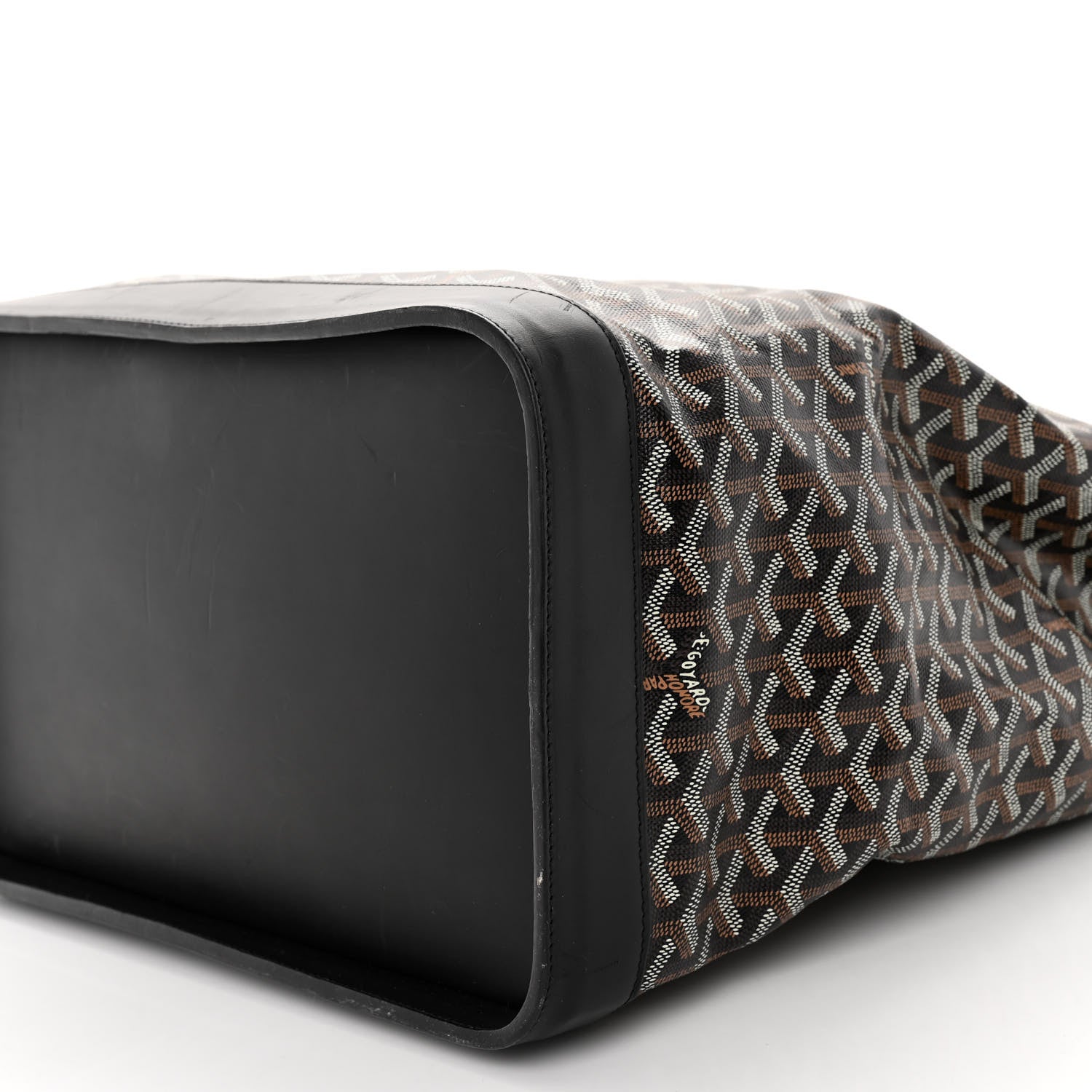 Goyard Goyardine Steamer Bag Black 10 of 12