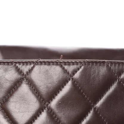 Chanel Lambskin Quilted Backpack Brown 13 of 20
