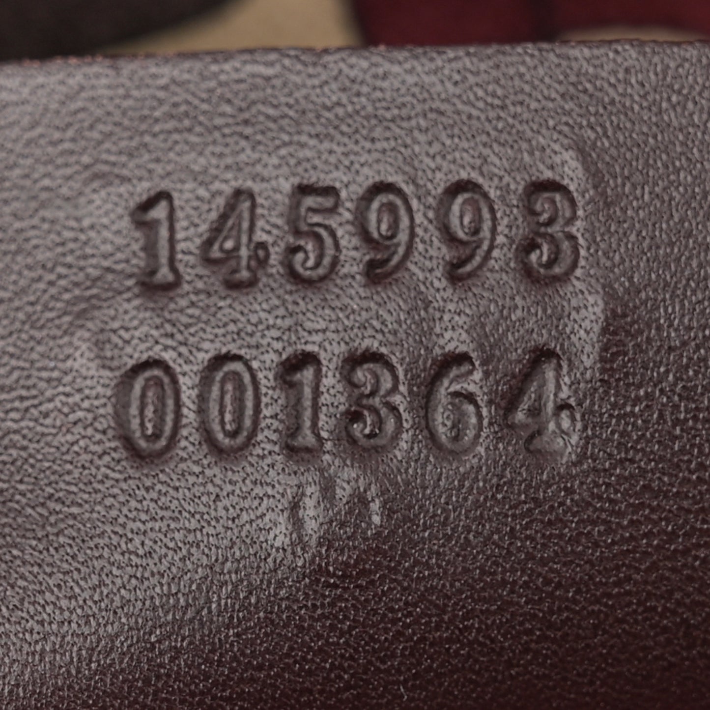 Guccissima Large Punch Tote Chocolate Brown