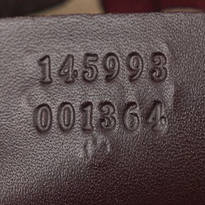 Gucci Guccissima Large Punch Tote Chocolate Brown 7 of 15