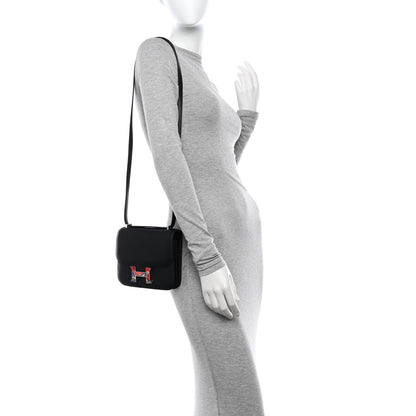 Hermes Swift Marble Constance 18 Black 2 of 12