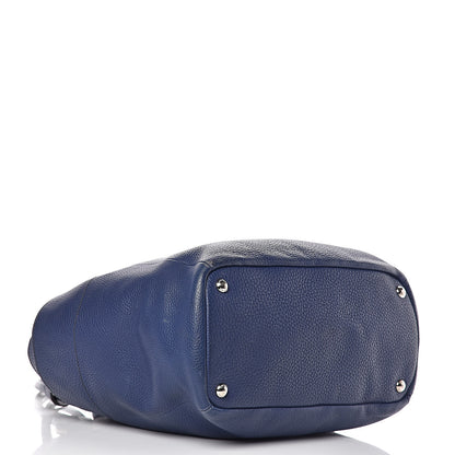 Prada Vitello Daino Side Pocket Tote Inchiostro 5 of 25