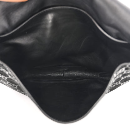 Gucci Suede Guccissima Hobo Black 6 of 15