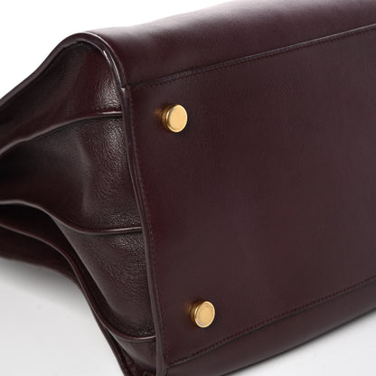 Saint Laurent Calfskin Large Sac De Jour Carryall Bordeaux 5 of 26