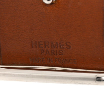 Hermes Barenia Cuff Bracelet PM Fauve 4 of 5