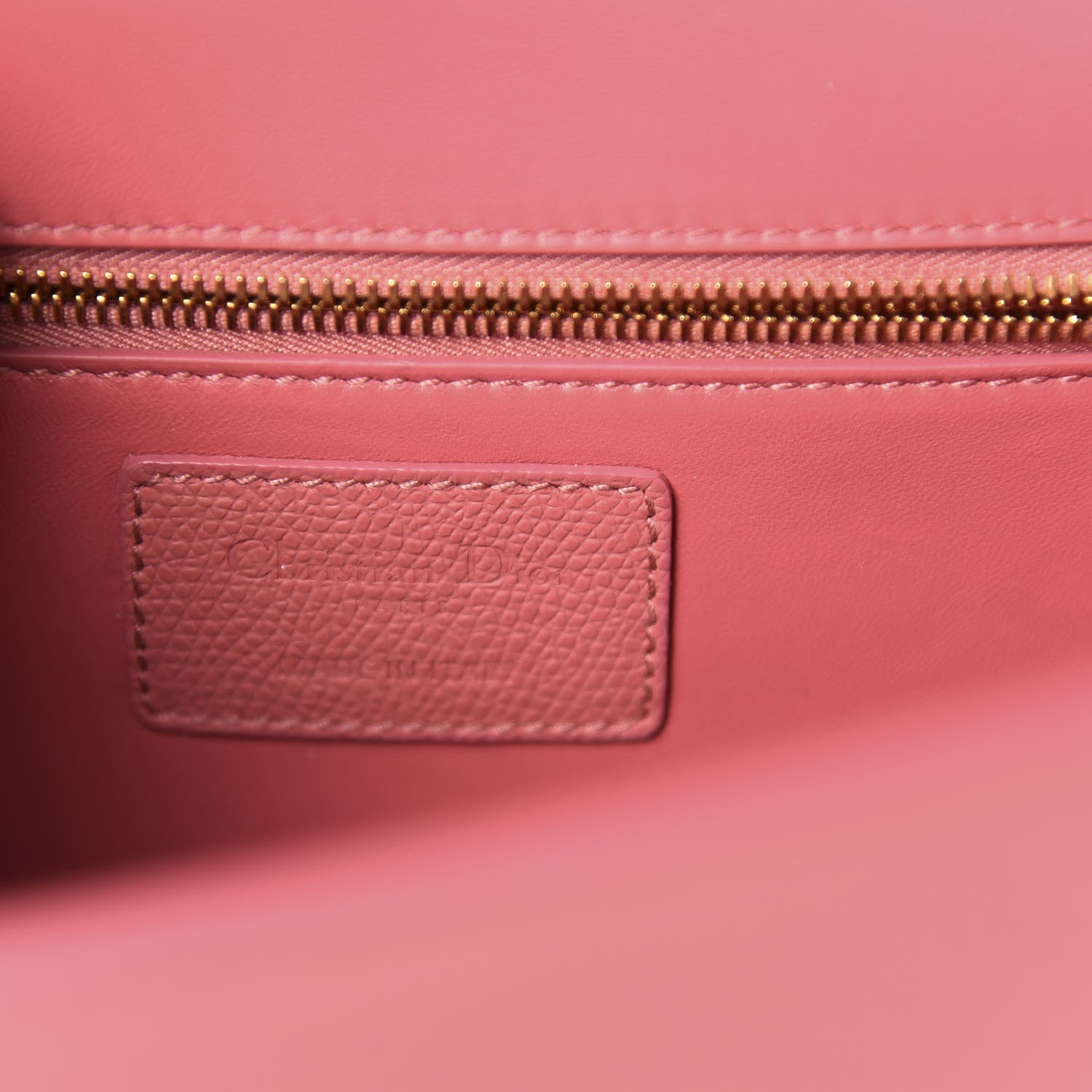 Christian Dior Ultra Matte Grained Calfskin 30 Montaigne Flap Bag Dusty Pink 8 of 10