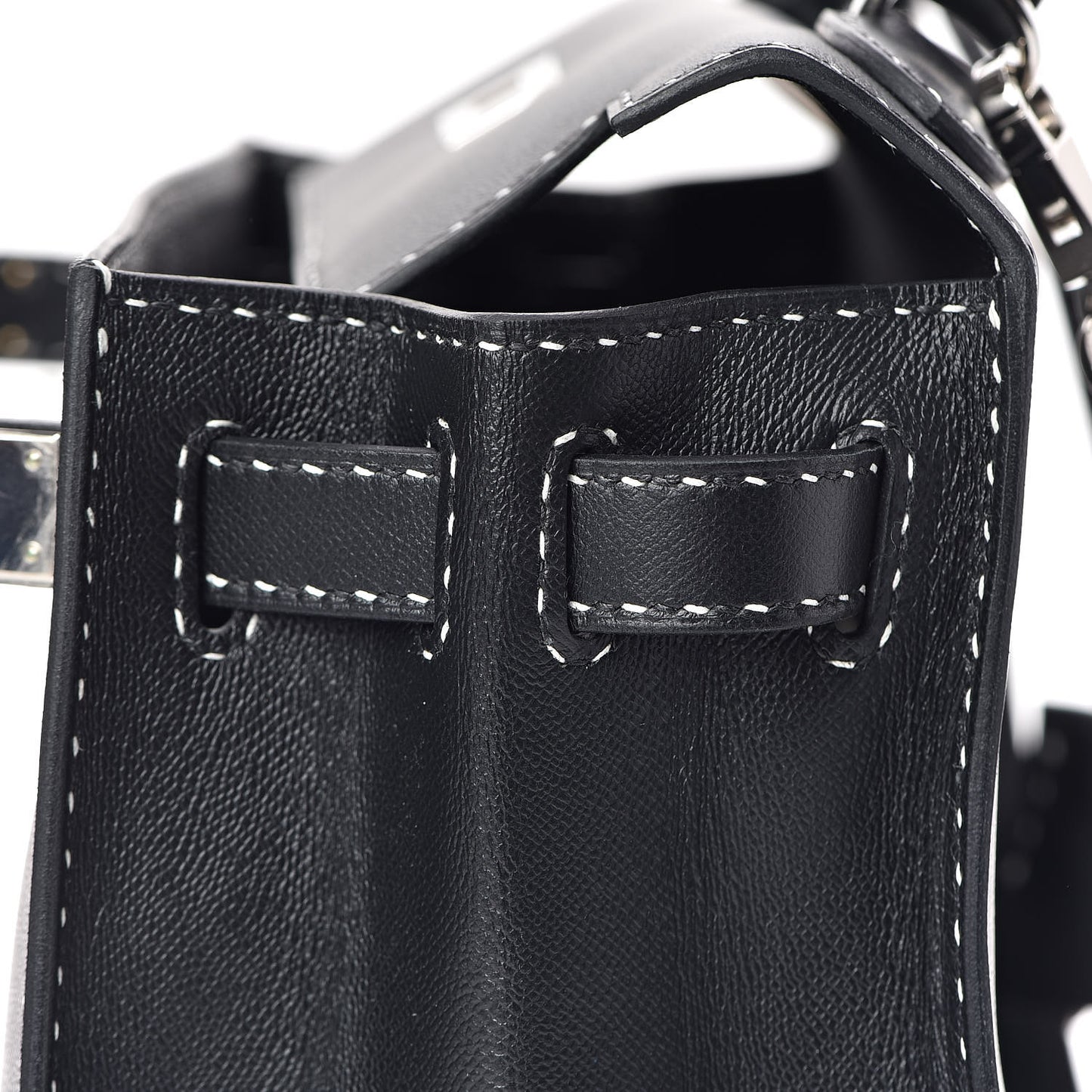 Grained Monsieur Un Point Sur Deux Kelly Sellier 28 Black