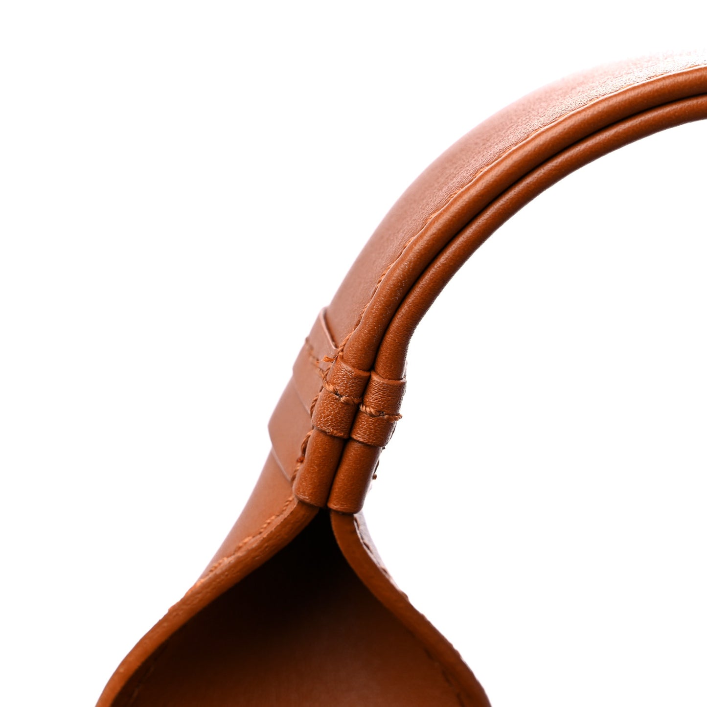 Calfskin Small Woody Tote Caramel