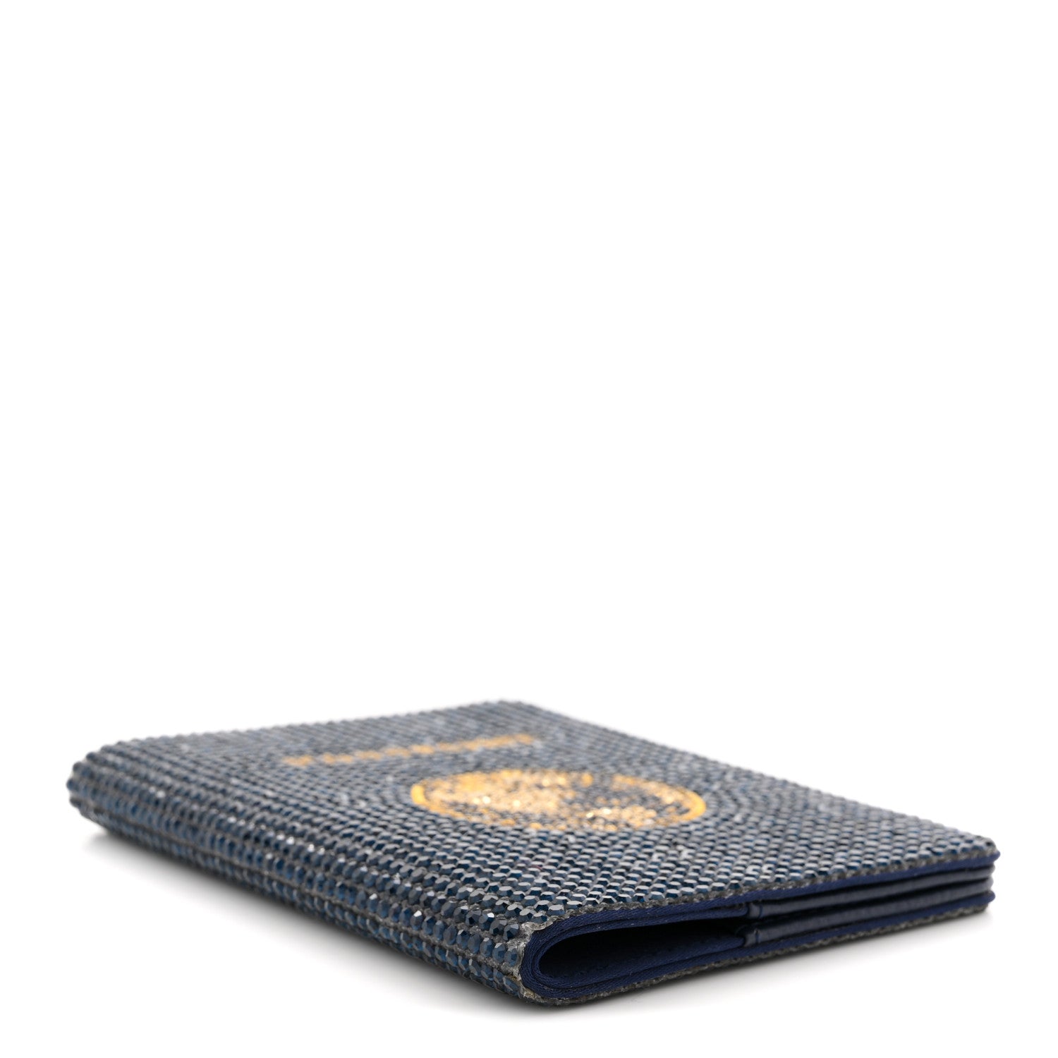 Judith Leiber Crystal Traveler Passport Holder Jet 4 of 7