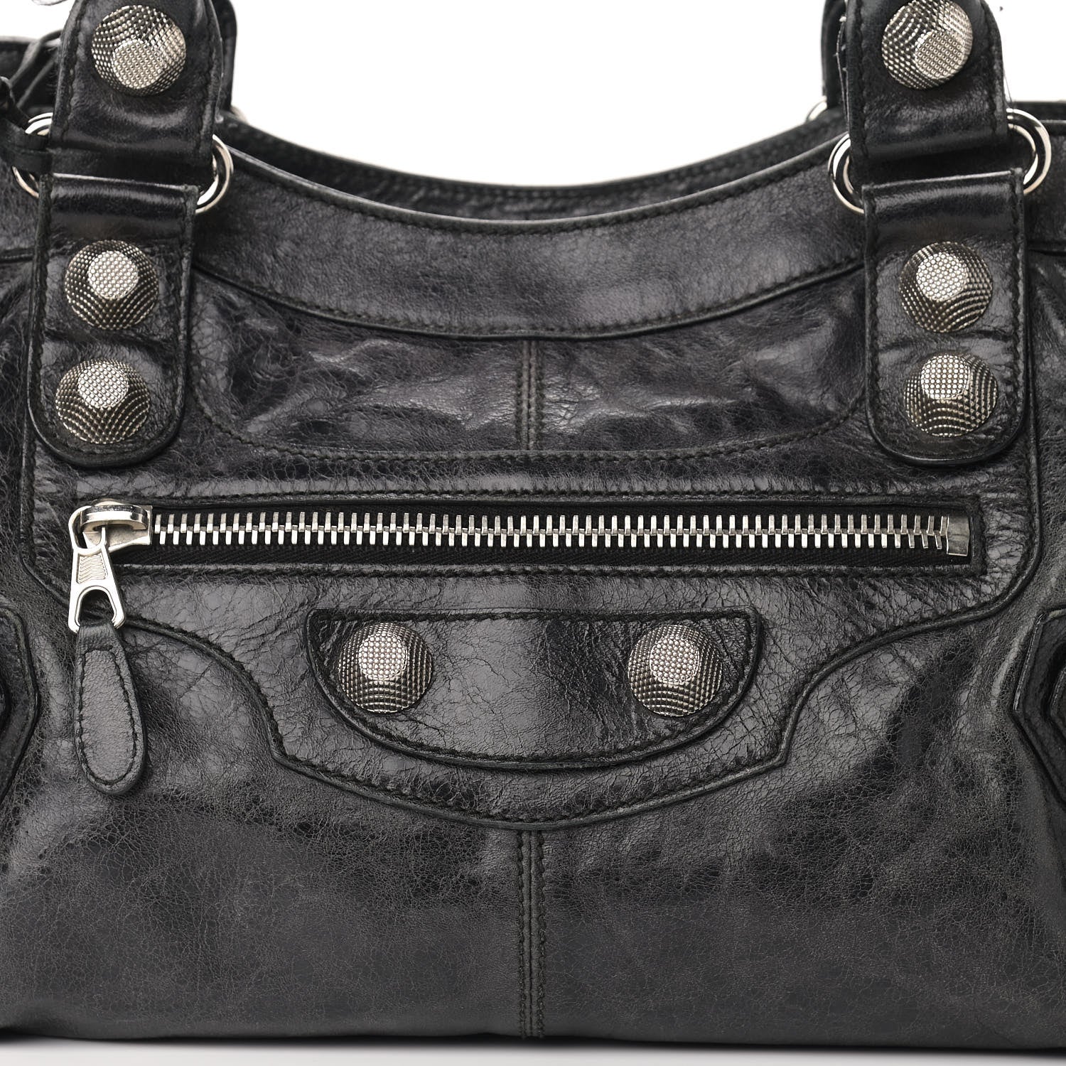Balenciaga Agneau Giant 21 Silver Hardware Part Time Black 9 of 17