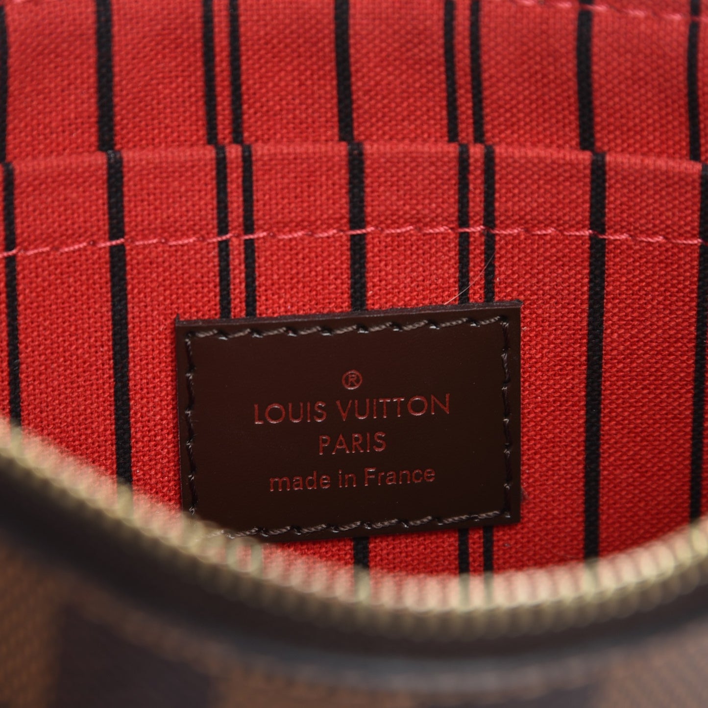 Damier Ebene Neverfull MM GM Pochette