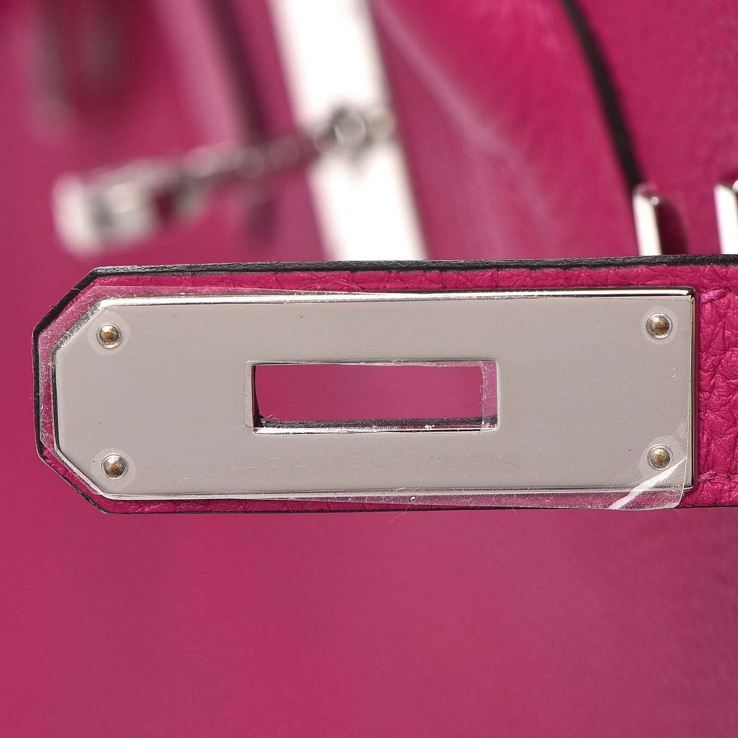 Togo Birkin 30 Rose Pourpre