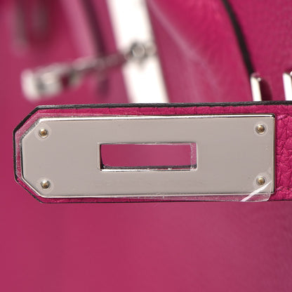 Hermes Togo Birkin 30 Rose Pourpre 18 of 32