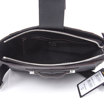 MCM Calfskin Ottomar Essential Crossbody Bag Black 5 of 10