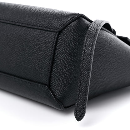 Celine Grained Calfskin Nano Belt Bag Black 8 of 9