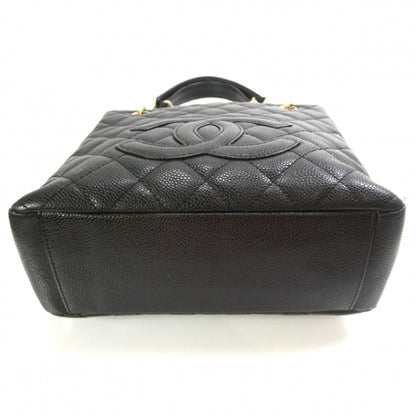 Chanel Caviar Petit Shopping Tote PST Black 4 of 12