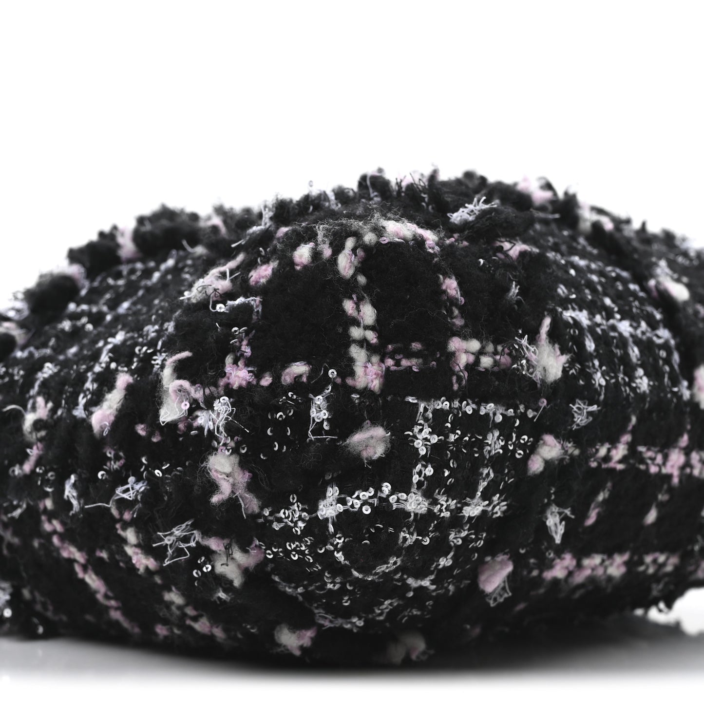 Tweed Patchwork Quilted Small Chanel 22 Black Pink White