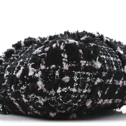 Chanel Tweed Patchwork Quilted Small Chanel 22 Black Pink White 10 of 11