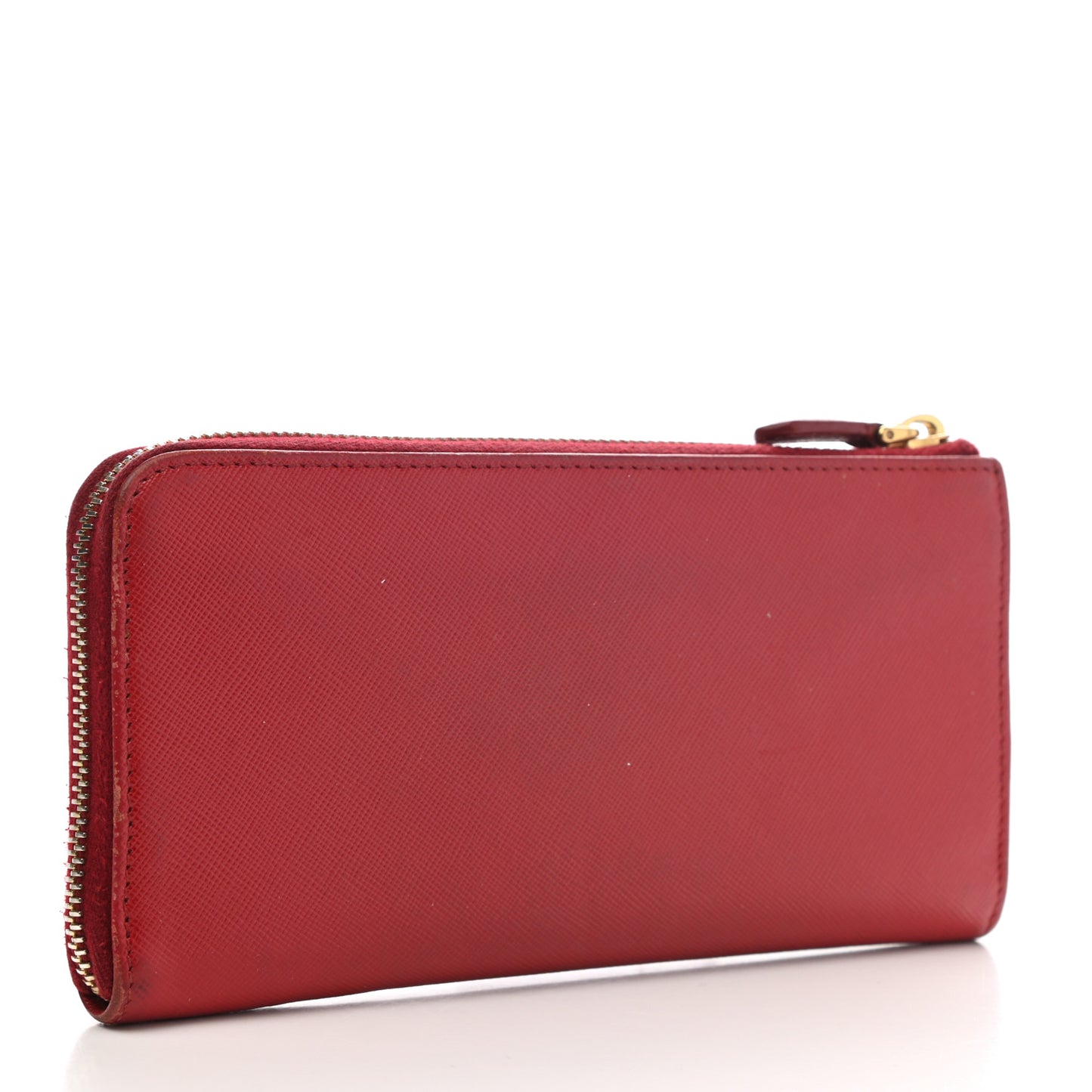 Saffiano Zip Around Wallet Fuoco