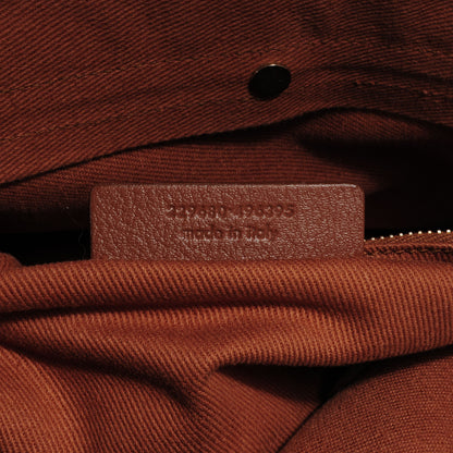 Saint Laurent Leather Canvas Medium Muse Two Cognac 7 of 7