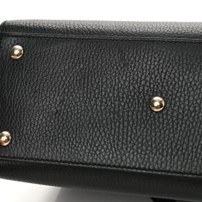 Gucci Dollar Calfskin Medium Soho Top Handle Satchel Black 11 of 13
