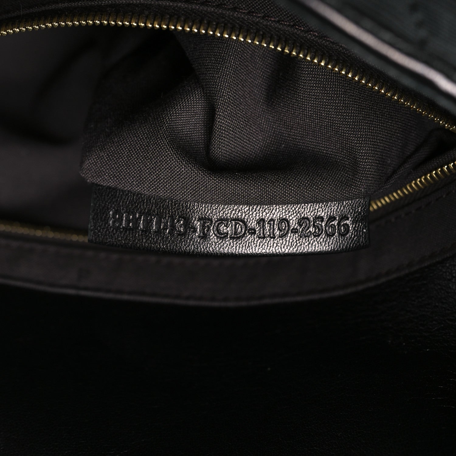 Fendi Zucca Quilted Maxi Baguette Shoulder Bag Black 7 of 11