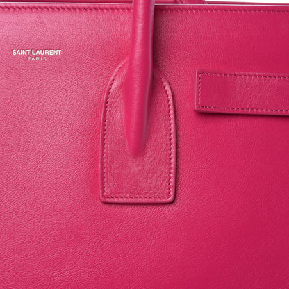 Saint Laurent Calfskin Small Sac De Jour Bubblegum 10 of 10