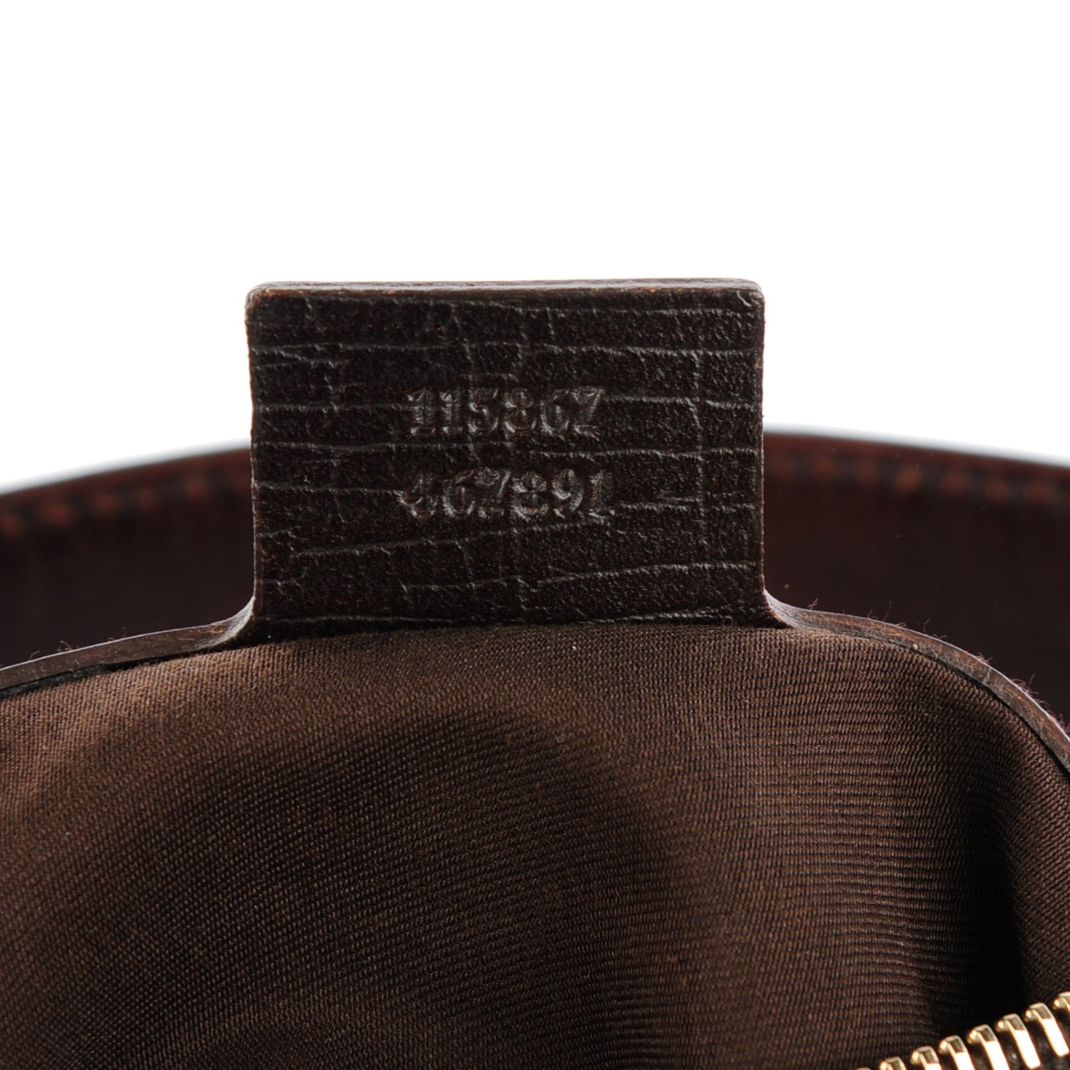 Gucci Monogram Medium Horsebit Chain Hobo Dark Brown 7 of 7