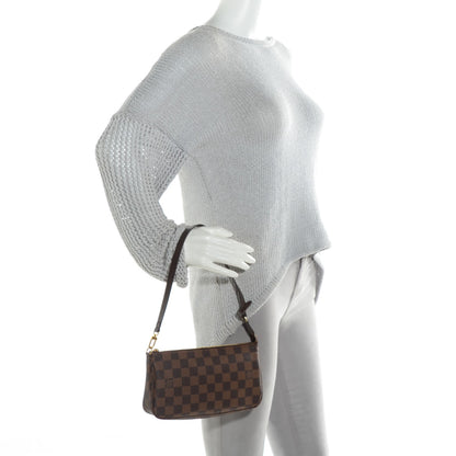 Louis Vuitton Damier Ebene Pochette Accessories NM 2 of 7