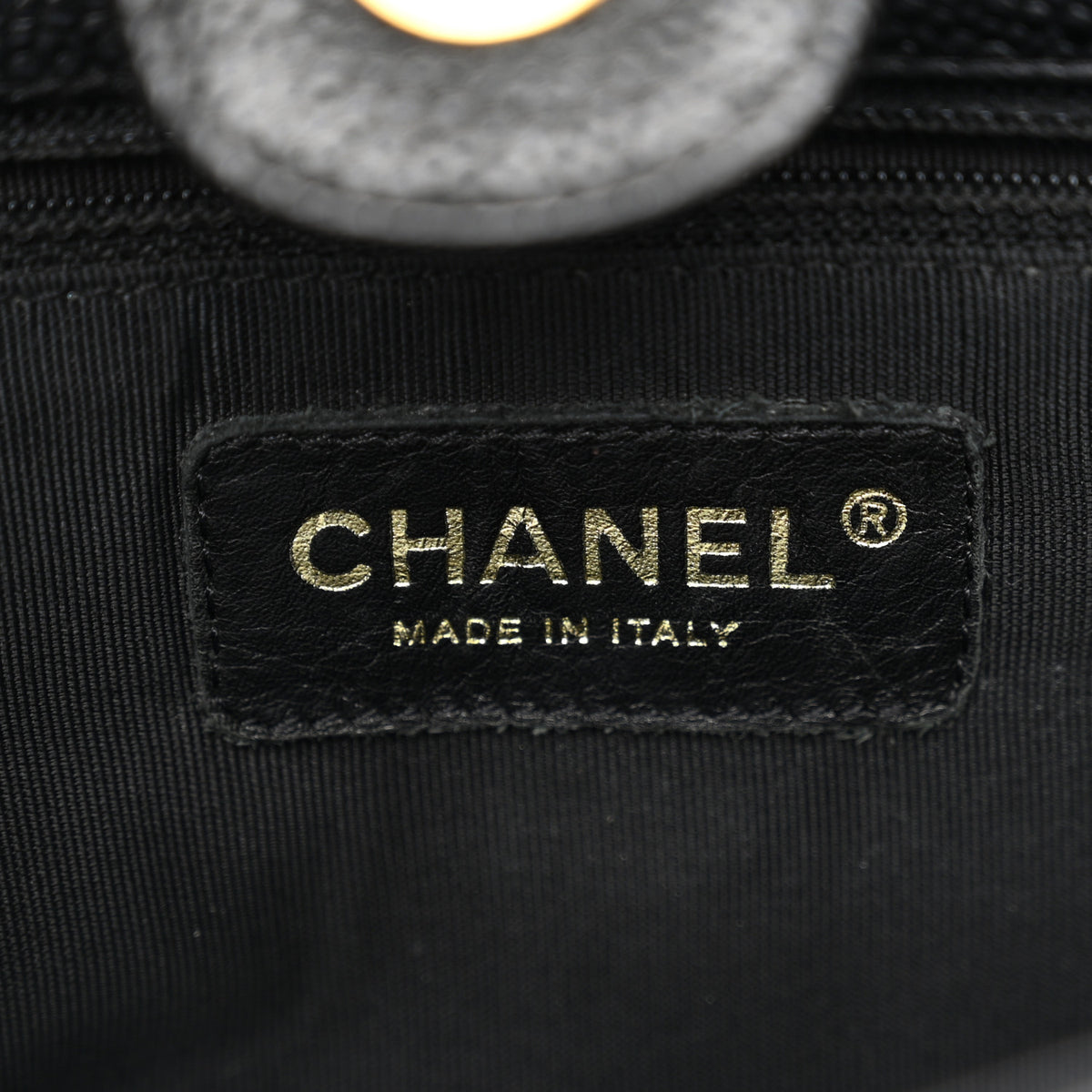 Chanel Caviar Quilted Petit Shopping Tote PST Black 6 of 12