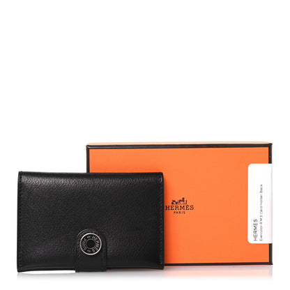 Hermes Evercolor R.M.S card holder Black 12 of 12