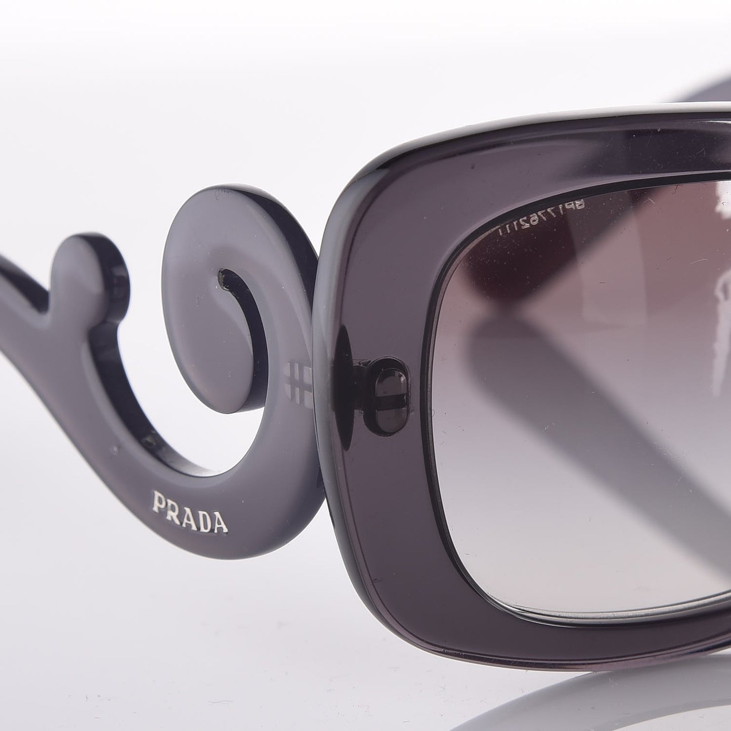 Acetate Baroque Sunglasses SPR 27O Grey
