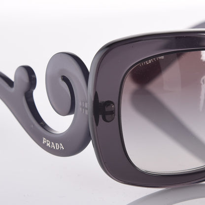 Prada Acetate Baroque Sunglasses SPR 27O Grey 4 of 8